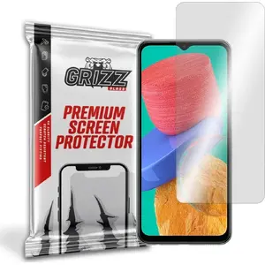 Screen protector GrizzGlass for Samsung Galaxy M33 – hybrid tempered glass, model GRZ2084