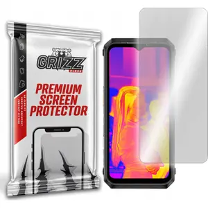 Гибридное защитное стекло GrizzGlass для Ulefone Armor 18t (модель GRZ3823)