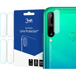 Защитные накладки на объектив 3MK для Huawei P40 Lite E — набор 4 шт.