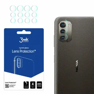 Защитные наклейки 3MK для камеры Nokia G11 — комплект из 4 штук