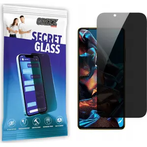 GrizzGlass защитное стекло с эффектом приватности для Xiaomi POCO X5 Pro — SecretGlass (GRZ5242)