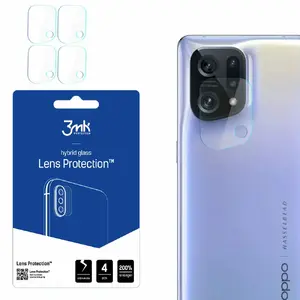 3MK Lens Protect защитные наклейки для объектива Oppo Find X5 — набор 4 шт.