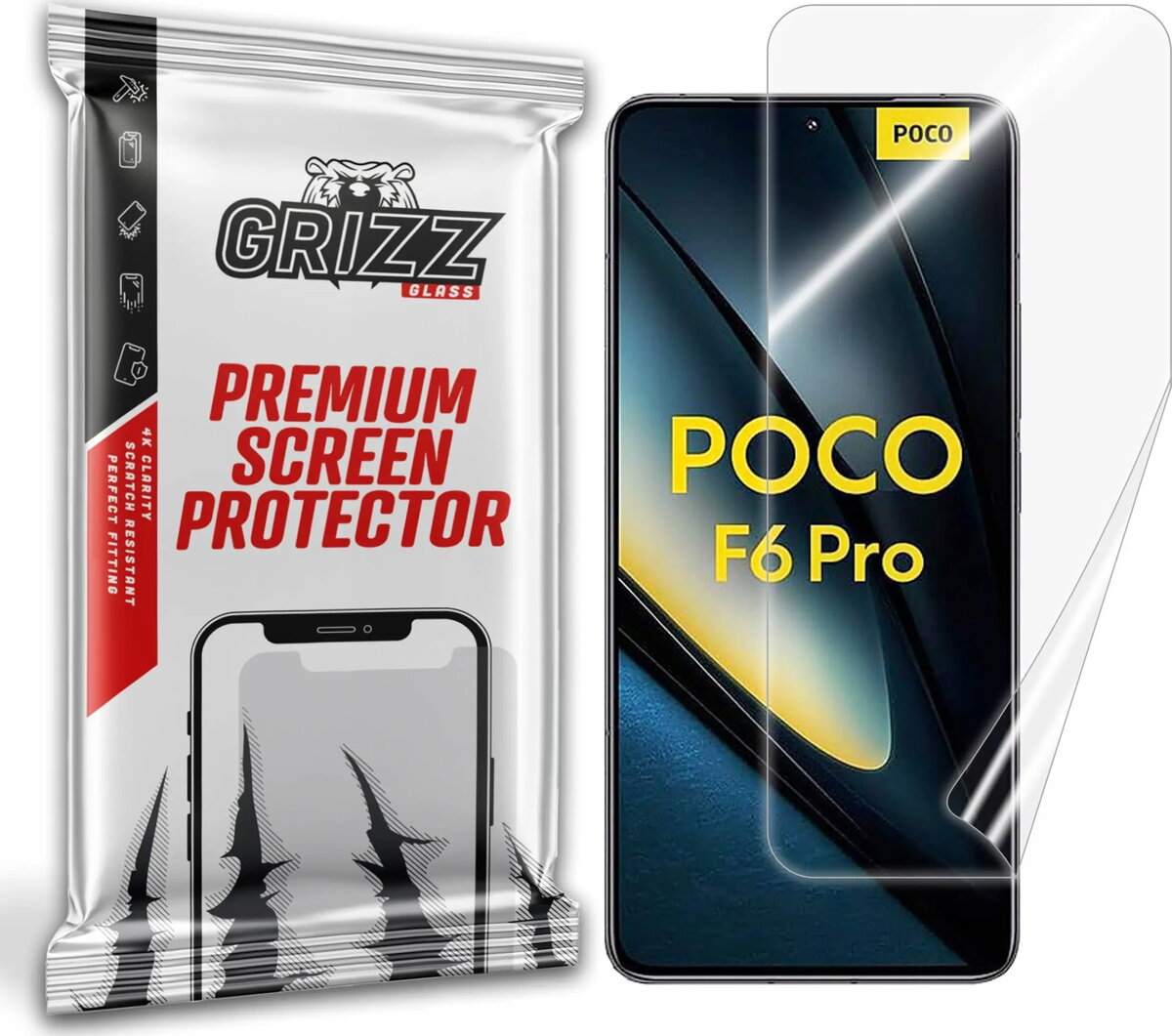 Aizsargplēve GrizzGlass CeramicFilm priekš Xiaomi Poco