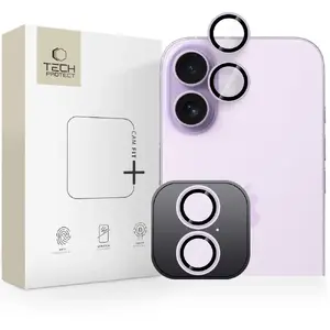 Защита камеры Tech-Protect Camring Fit+ для Apple iPhone 17 — лавандовый