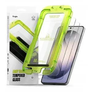 Tempered Glass Screen Protector Ringke Easy Slide 2-pack for Galaxy S26+ Clear