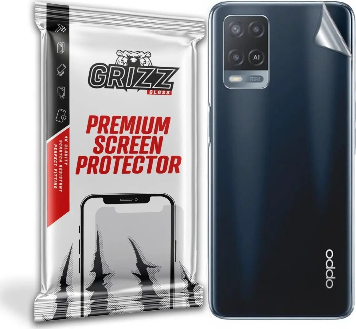 Aizmugures aizsargstikls GrizzGlass priekš Oppo A54