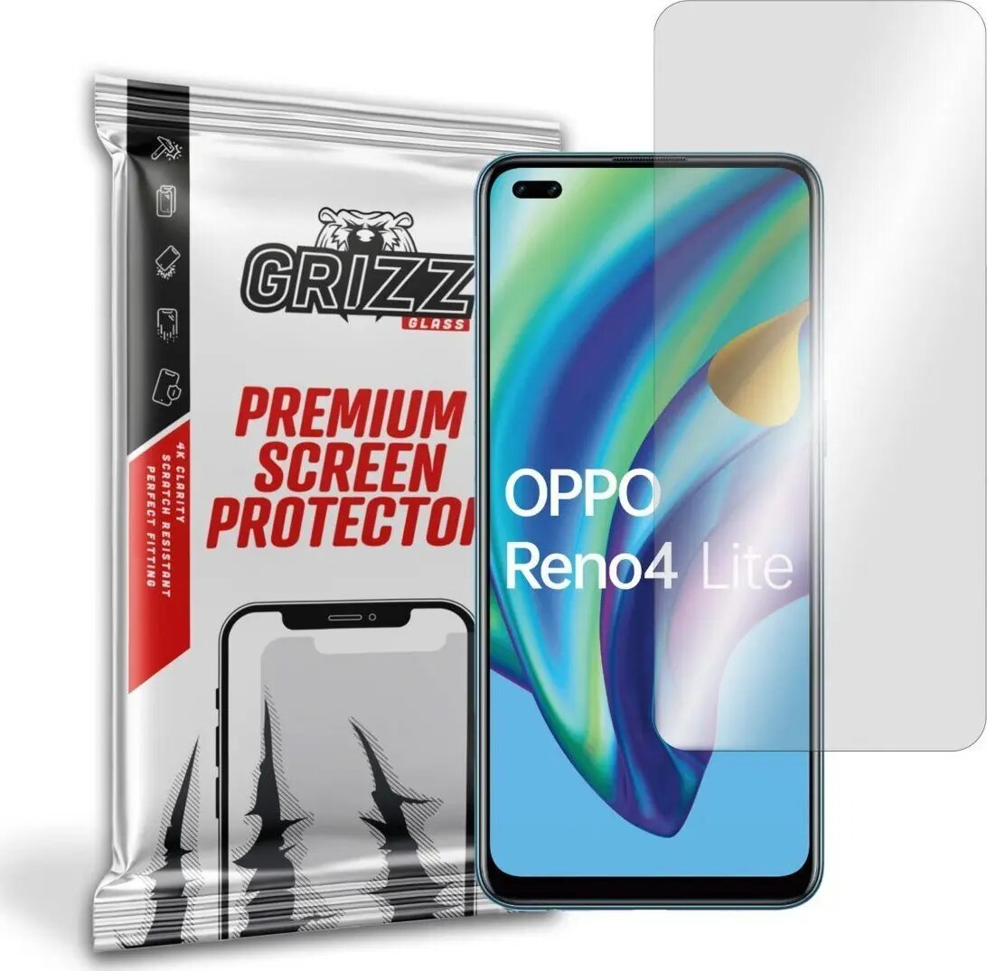 Hibrīdais aizsargstikls GrizzGlass priekš Oppo Reno4