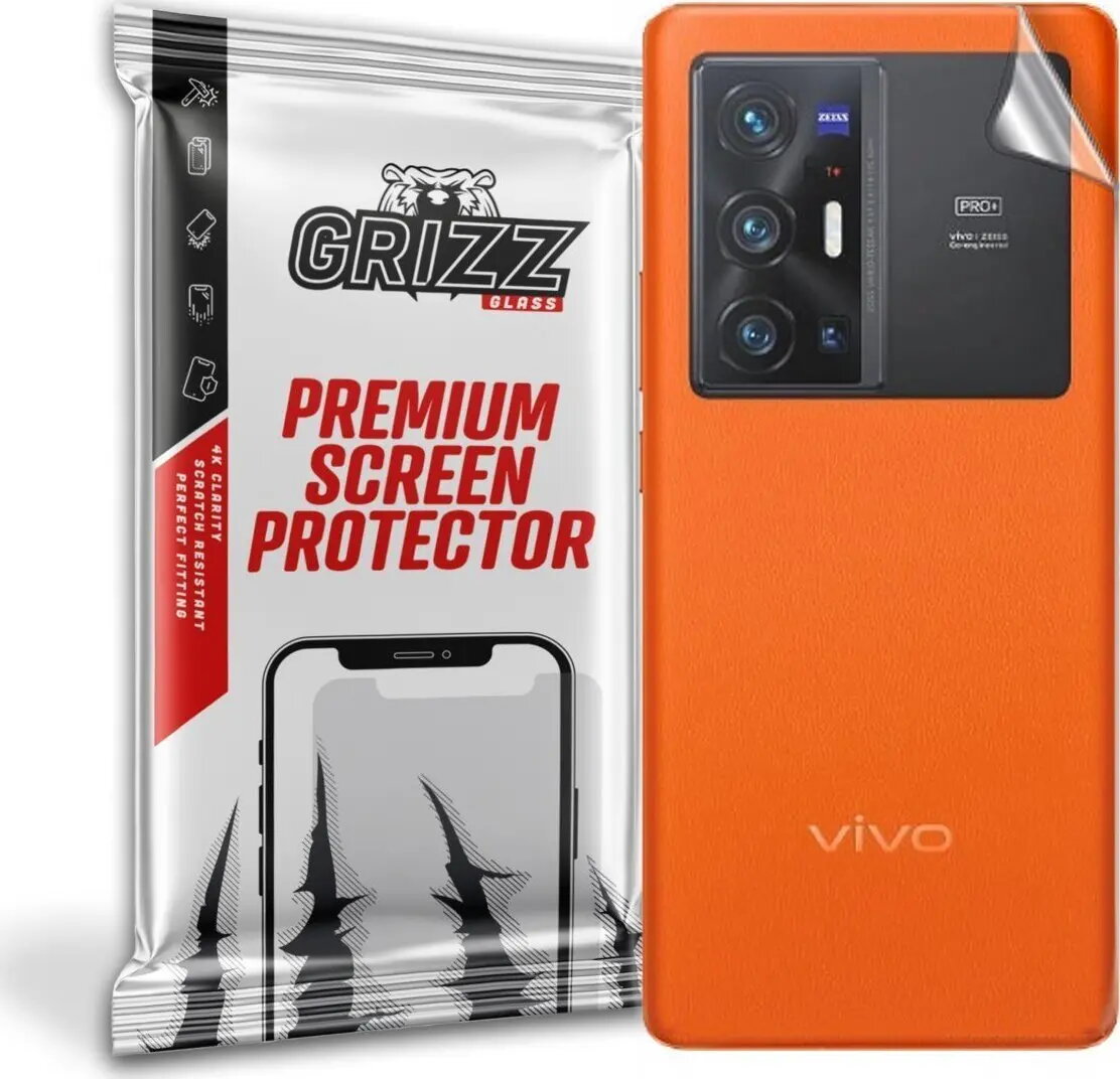 Aizmugures aizsargstikls GrizzGlass priekš Vivo X70