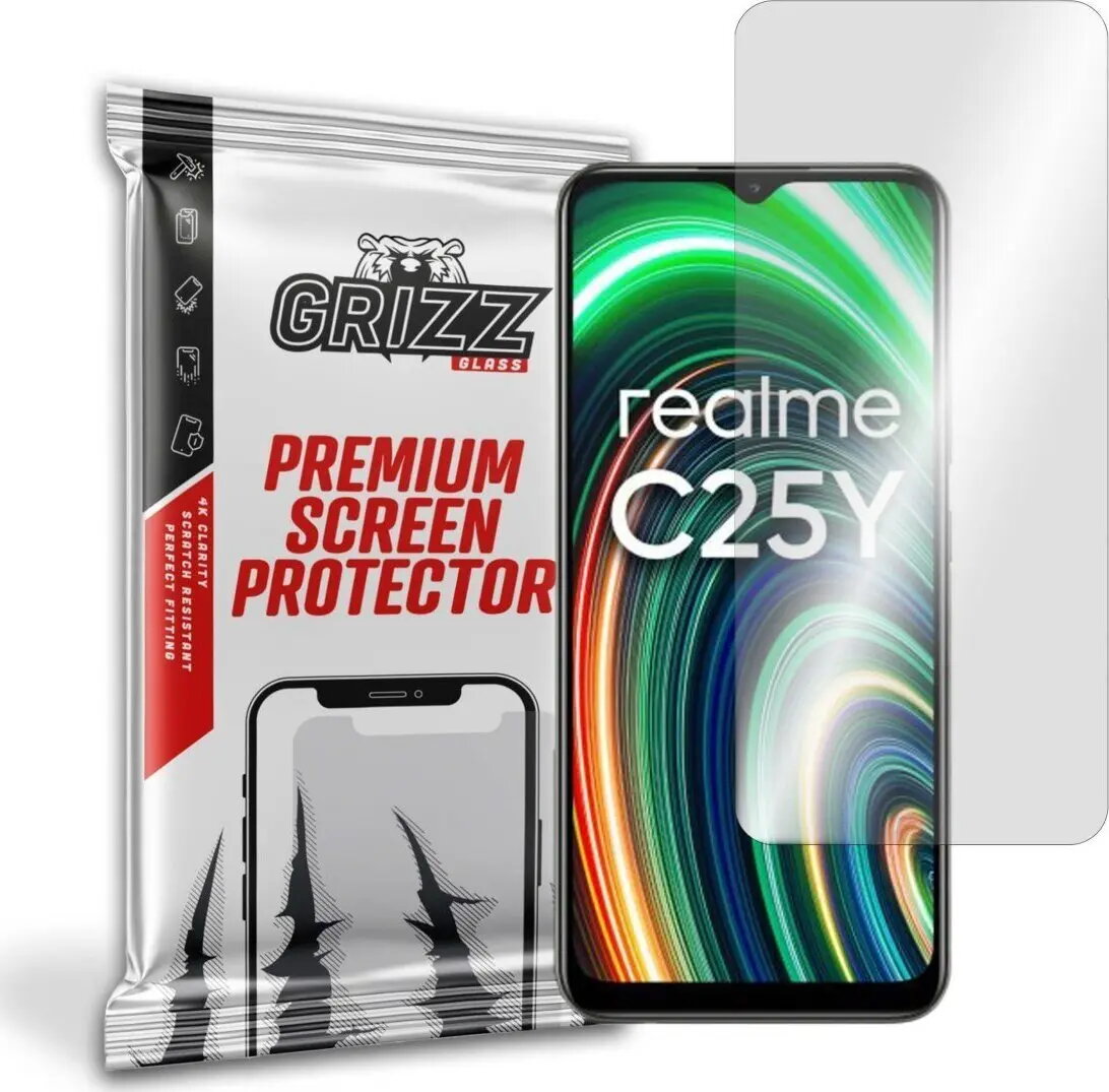 Hidrožeļa plēve GrizzGlass priekš Realme C25Y