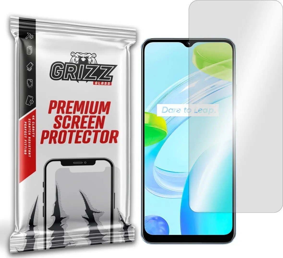 Hidrogelas plēve GrizzGlass priekš Realme C30
