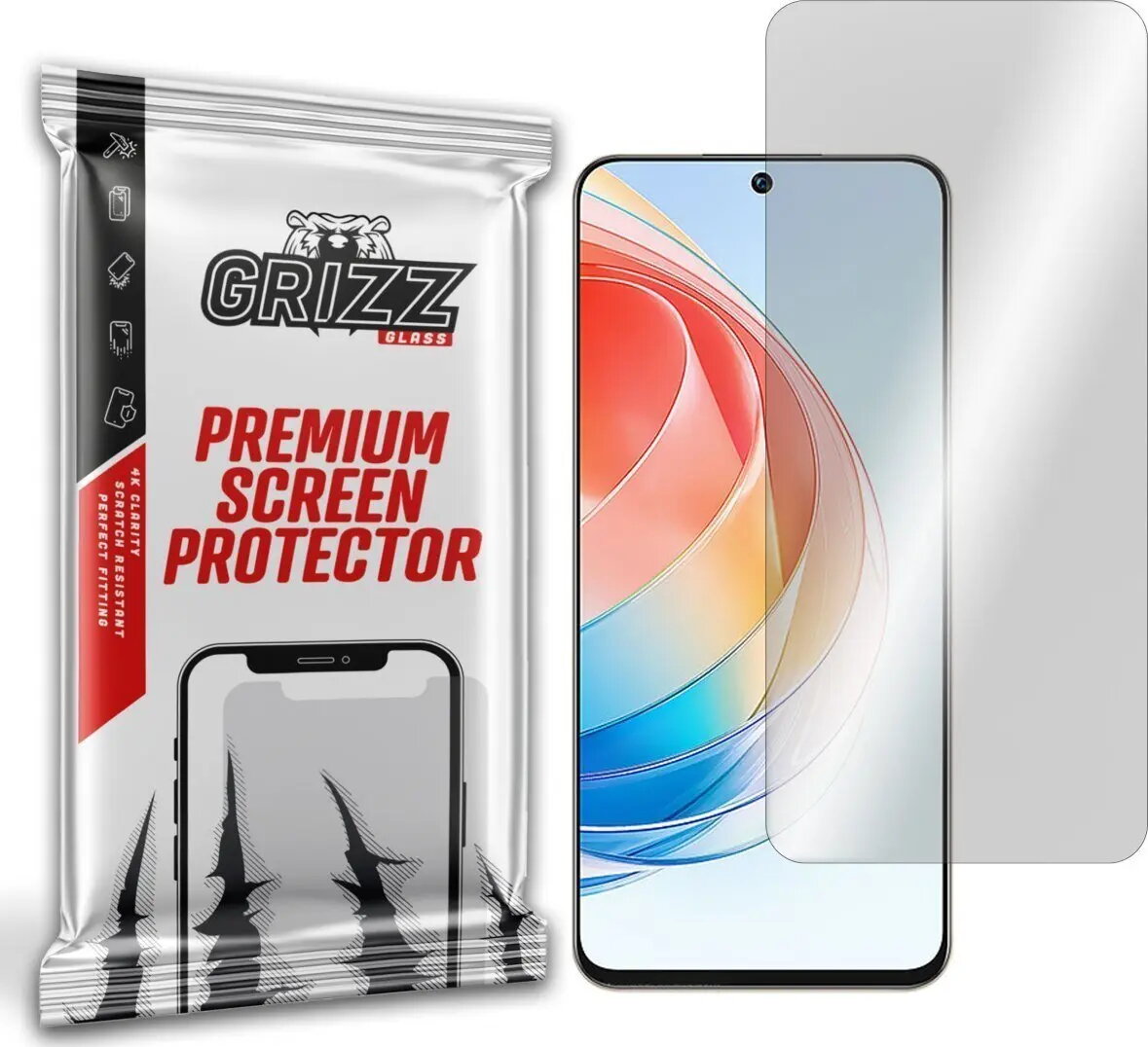 Hidrogelu plēve GrizzGlass priekš Honor X40i