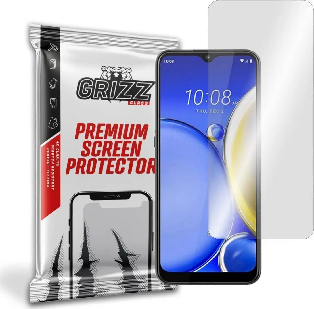 Hibrīda aizsargstikls GrizzGlass priekš HTC Wildfire