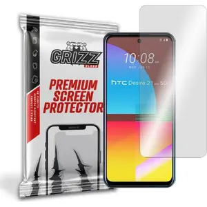 Гибридное защитное стекло GrizzGlass для HTC Desire 21 Pro 5G (модель GRZ1073)
