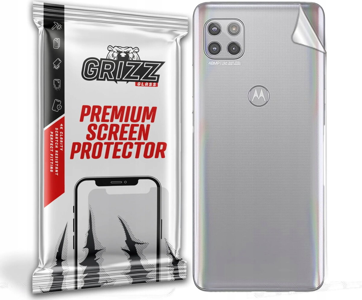Aizmugures rūdīts stikls GrizzGlass priekš Motorola