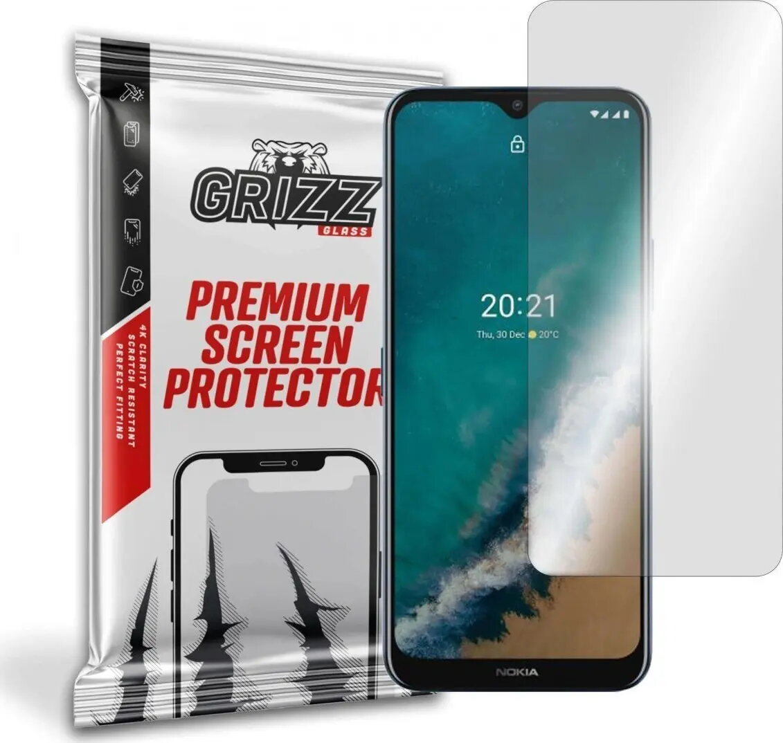 Ekrāna aizsargstikls GrizzGlass priekš Nokia G50