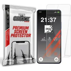 Защитное гибридное стекло GrizzGlass для Xiaomi Redmi 14C — HybridGlass