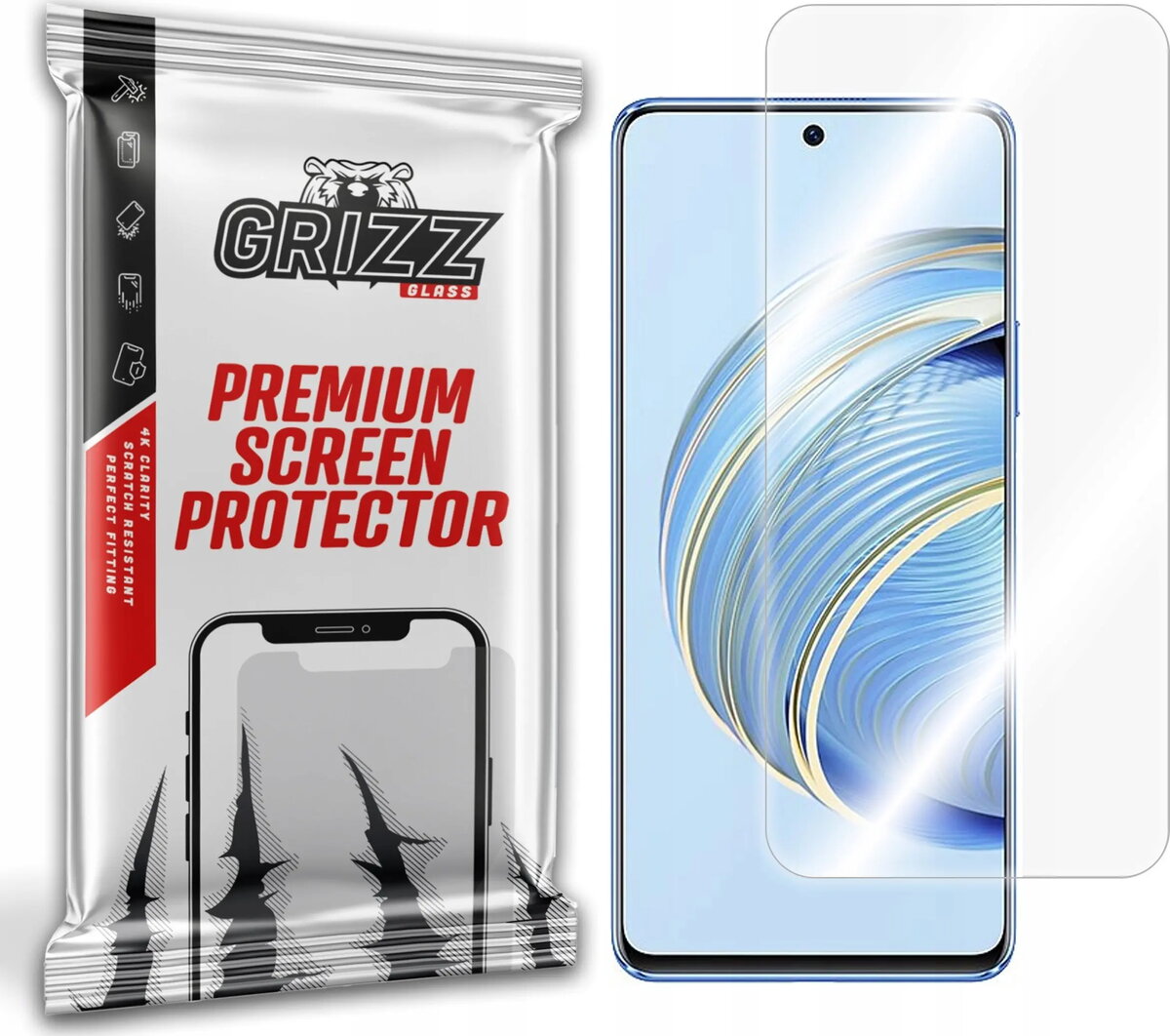 Aizsargstikls GrizzGlass HybridGlass Huawei Nova 10
