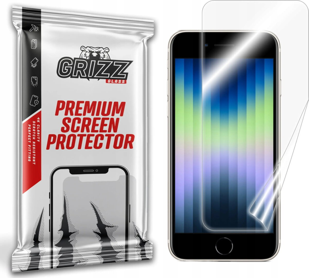 Ekrāna aizsargplēve GrizzGlass Grizz CeramicFilm priekš