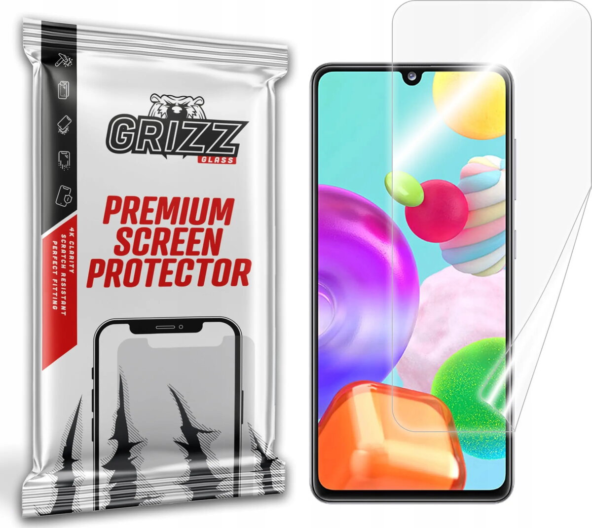 Keramiska ekrāna aizsargplēve GrizzGlass priekš Samsung