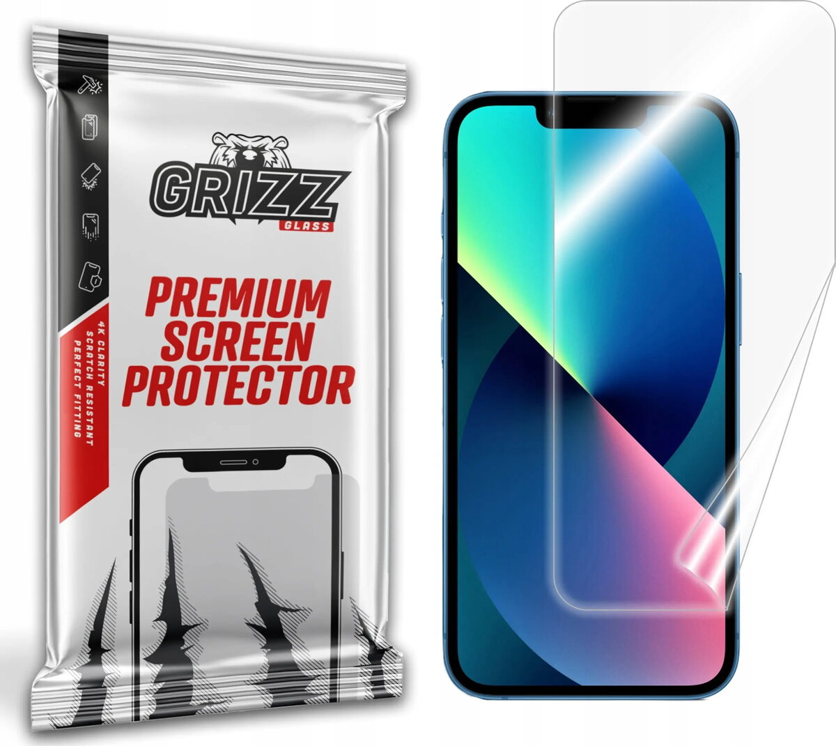 Aizsargplēve GrizzGlass Grizz CeramicFilm Apple iPhone
