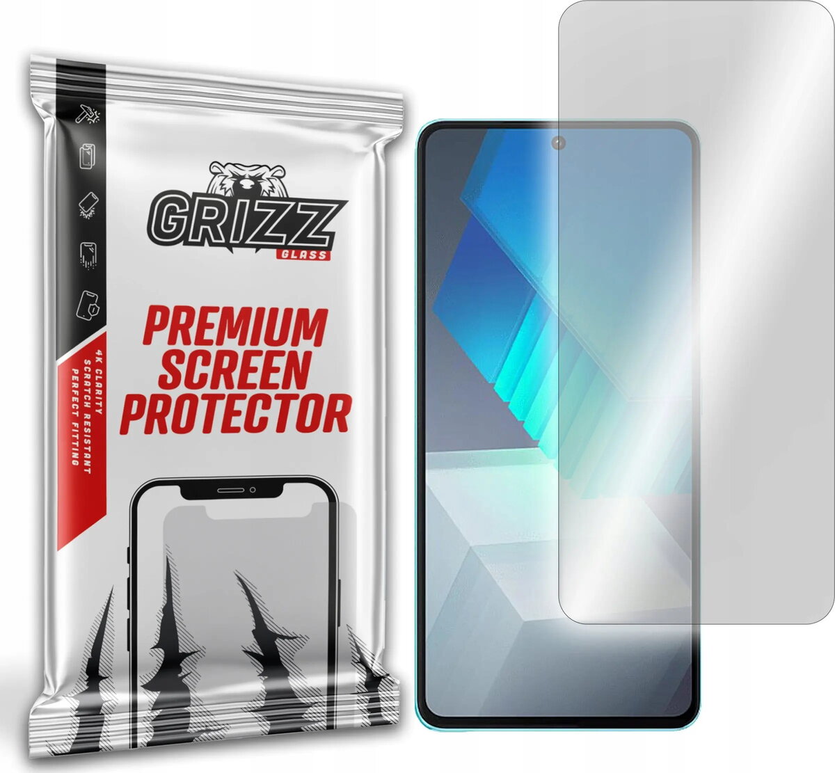Ekrāna aizsargplēve GrizzGlass Hydrofilm (hidrogēla) priekš