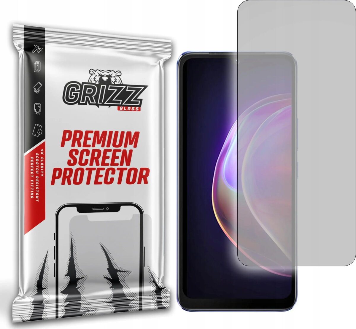 Matēta ekrāna aizsargplēve GrizzGlass PaperScreen priekš