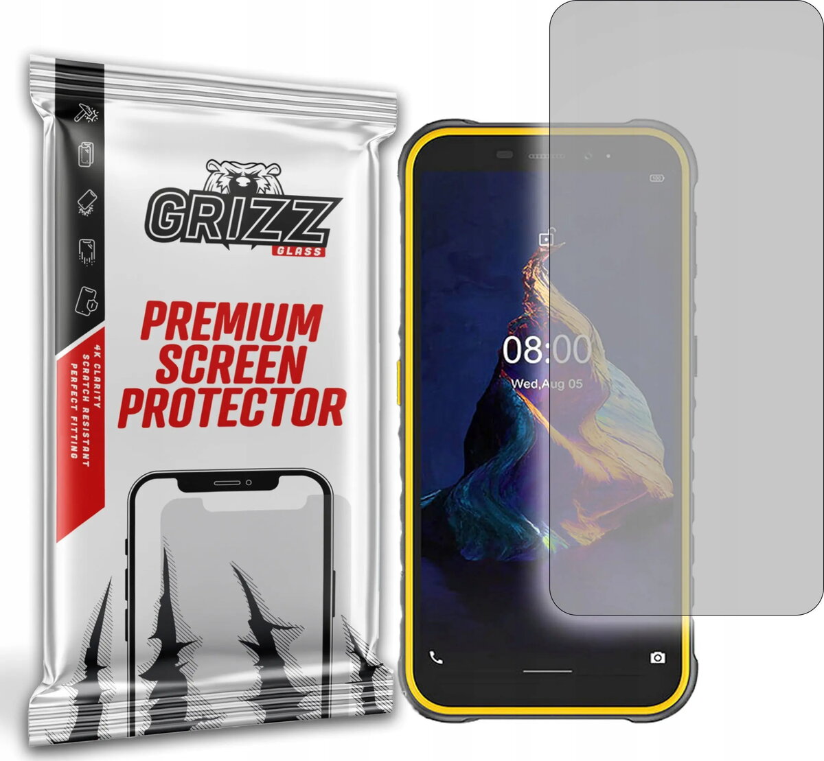 Matēta aizsargplēve GrizzGlass PaperScreen priekš Ulefone