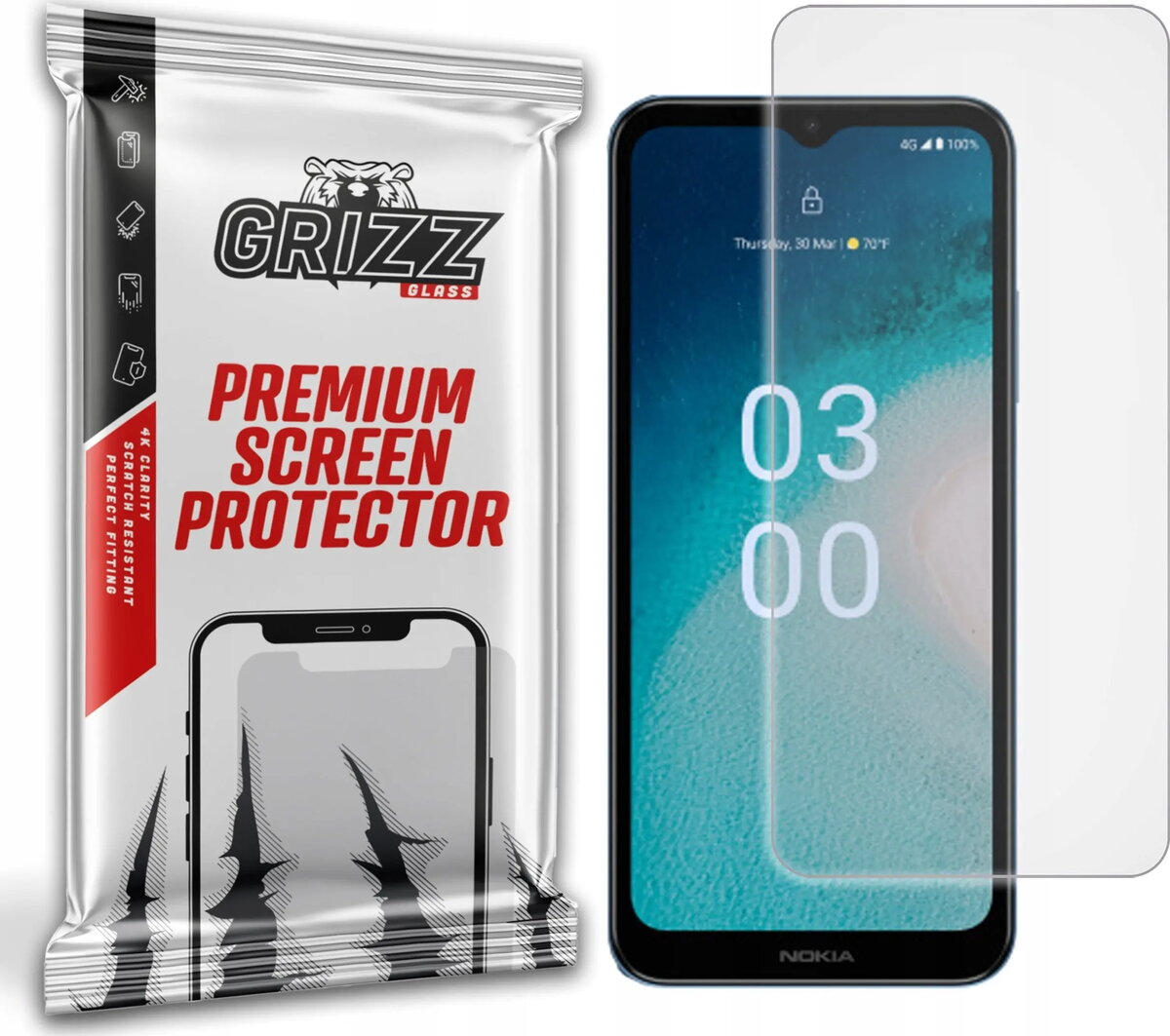 Aizsargplēve GrizzGlass PaperScreen priekš Nokia C300
