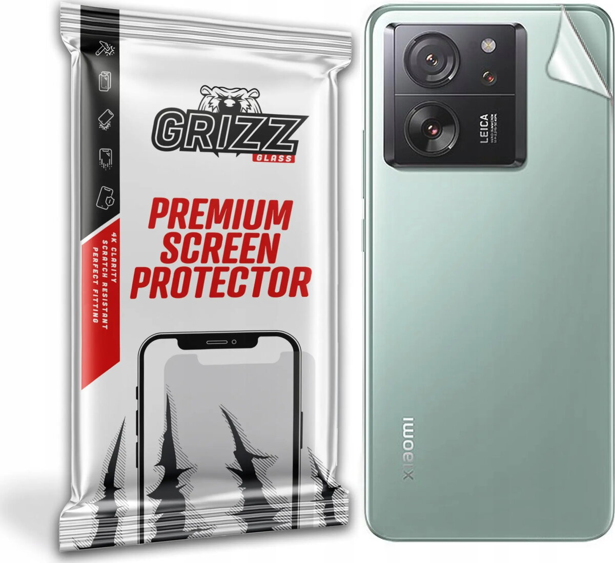 Aizmugures aizsargplēve GrizzGlass SatinSkin priekš Xiaomi