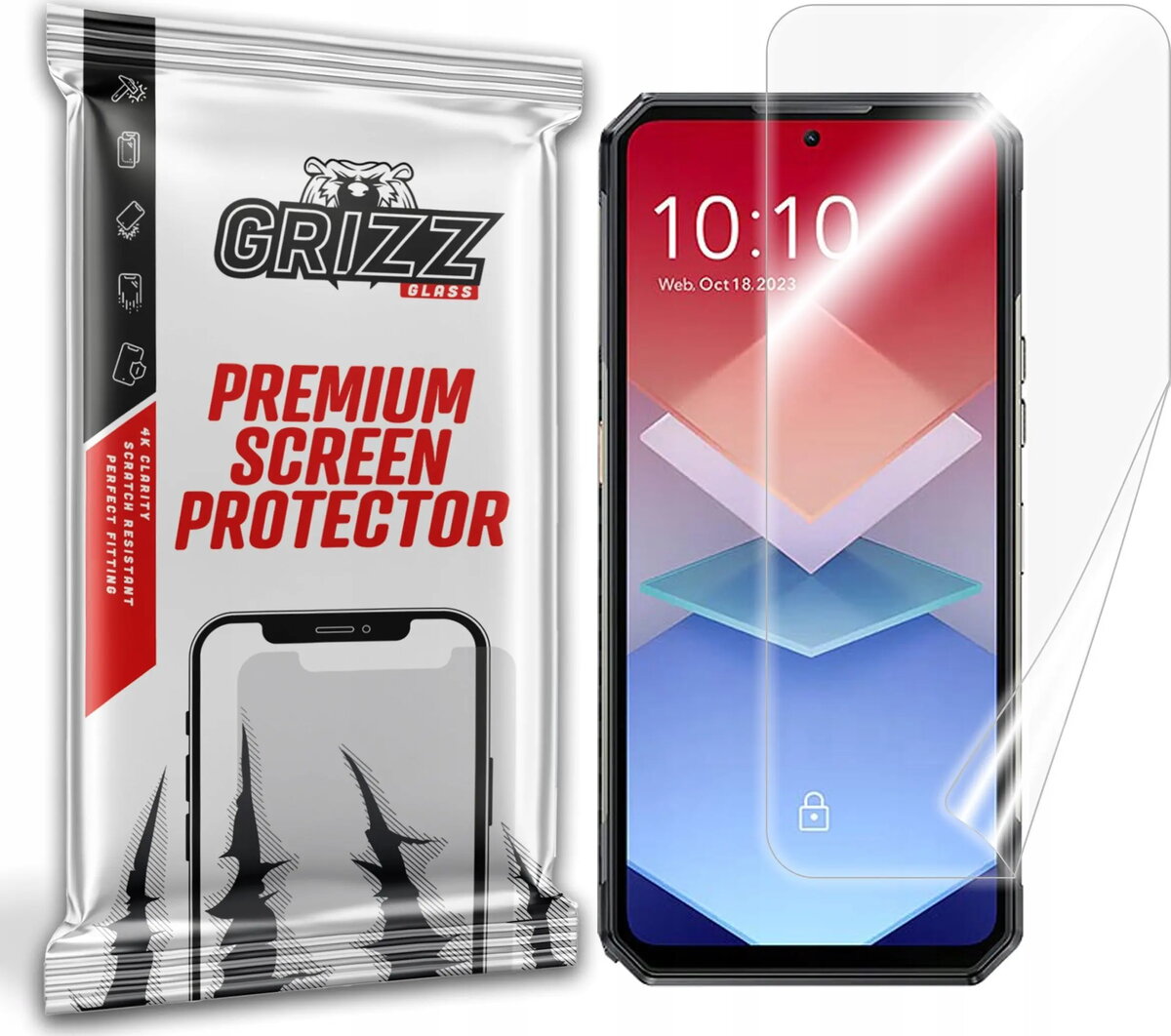 Aizsargplēve GrizzGlass CeramicFilm priekš Oukitel WP30