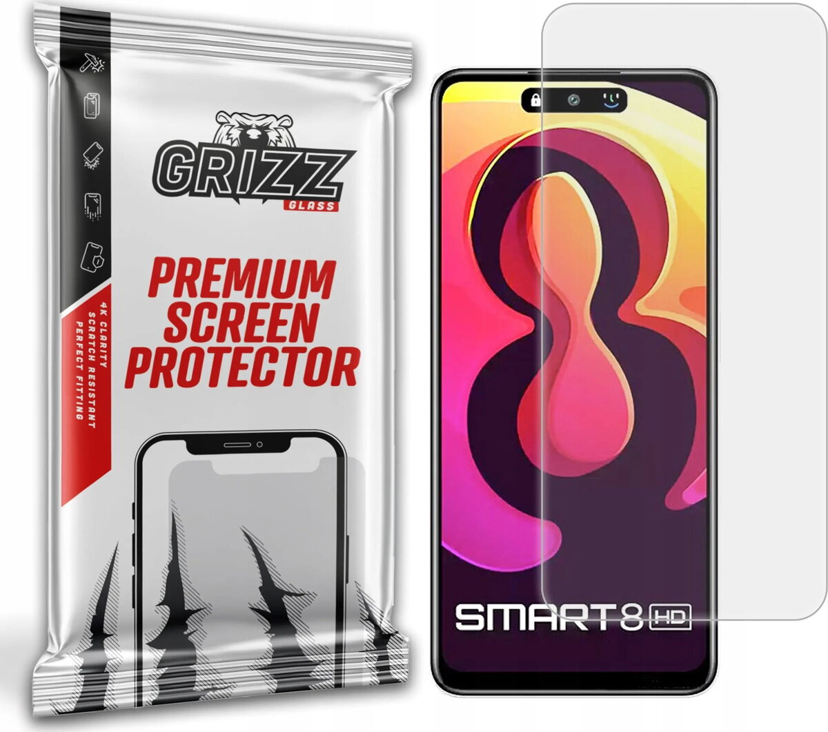 Ekrāna aizsargplēve GrizzGlass PaperScreen matēta priekš