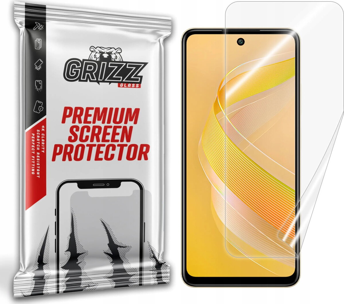 Aizsargplēve GrizzGlass CeramicFilm priekš Infinix Smart