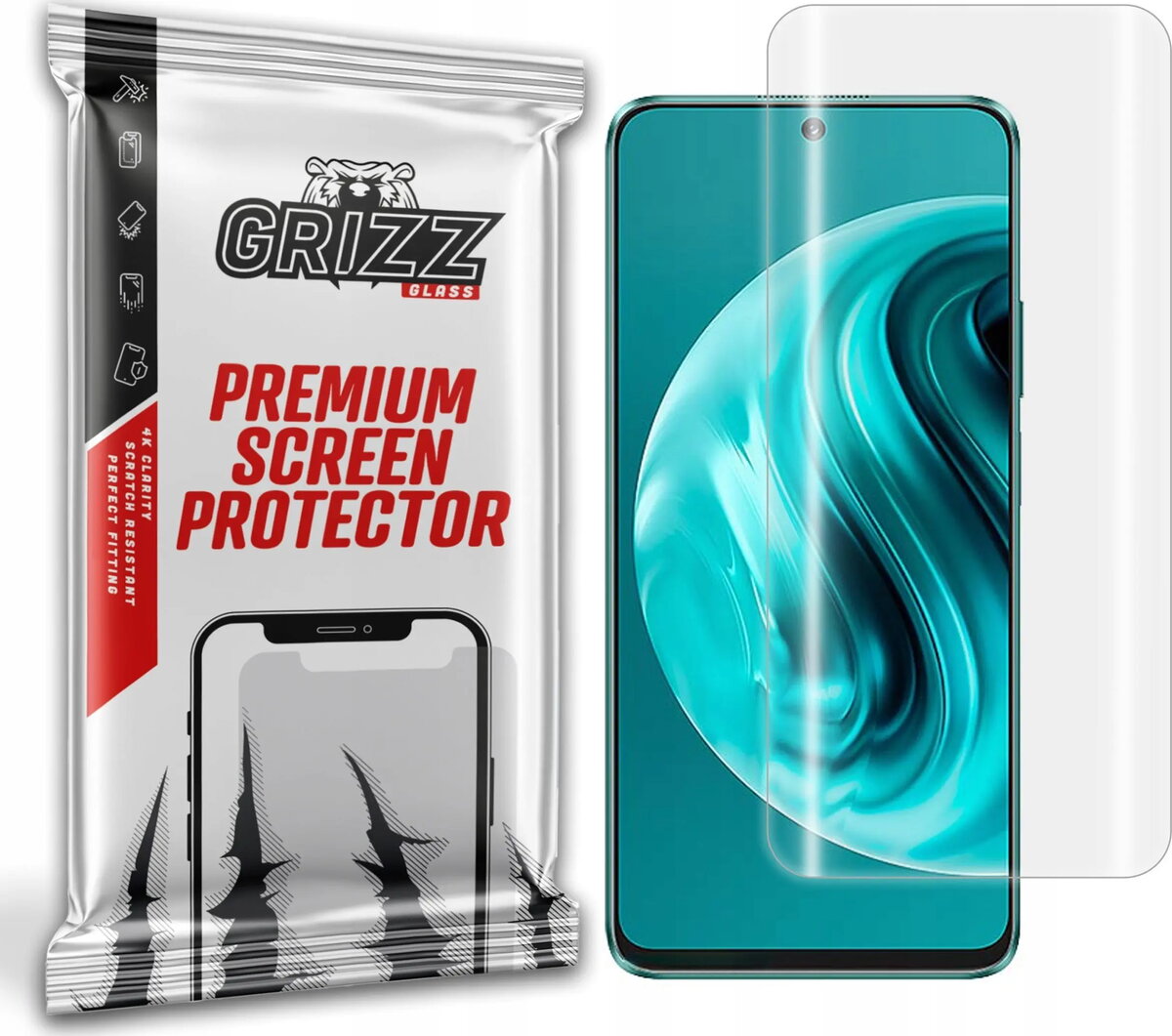 Aizsargplēve GrizzGlass Hydrofilm priekš Huawei Nova