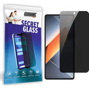 Закалённое приватное защитное стекло GrizzGlass SecretGlass для Tecno Pova 6