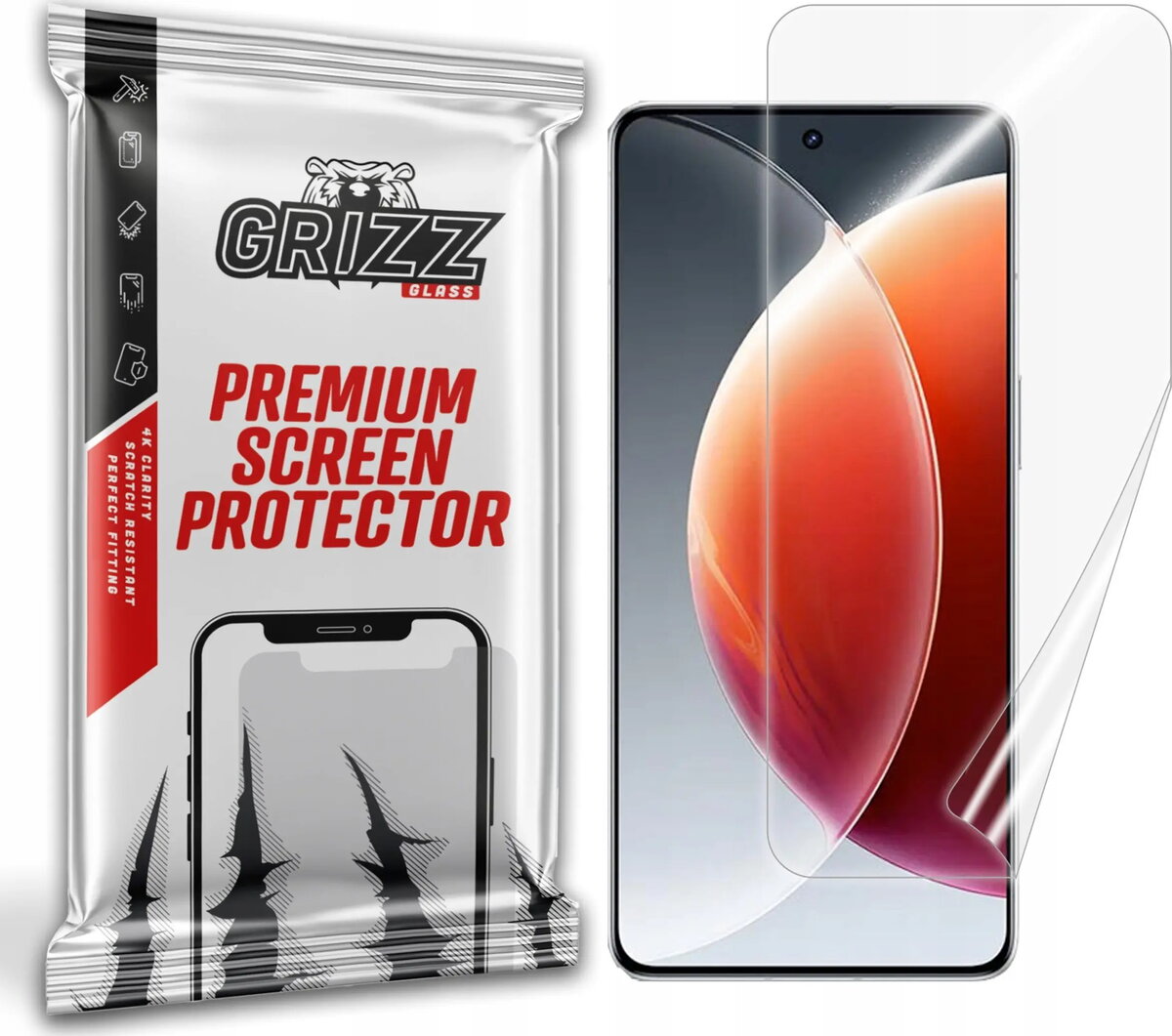 Aizsargplēve GrizzGlass CeramicFilm priekš Tecno Camon