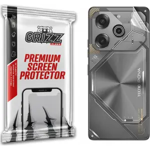 Плёнка GrizzGlass UltraSkin для задней панели Tecno Pova 6 Pro — защита задней крышки