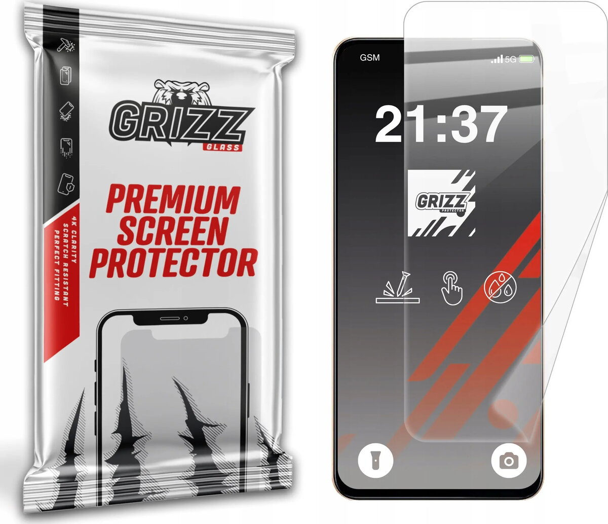 Aizsargplēve GrizzGlass CeramicFilm priekš Realme P3x