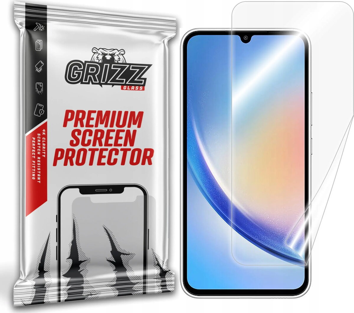 Aizsargplēve GrizzGlass CeramicFilm priekš Samsung Galaxy