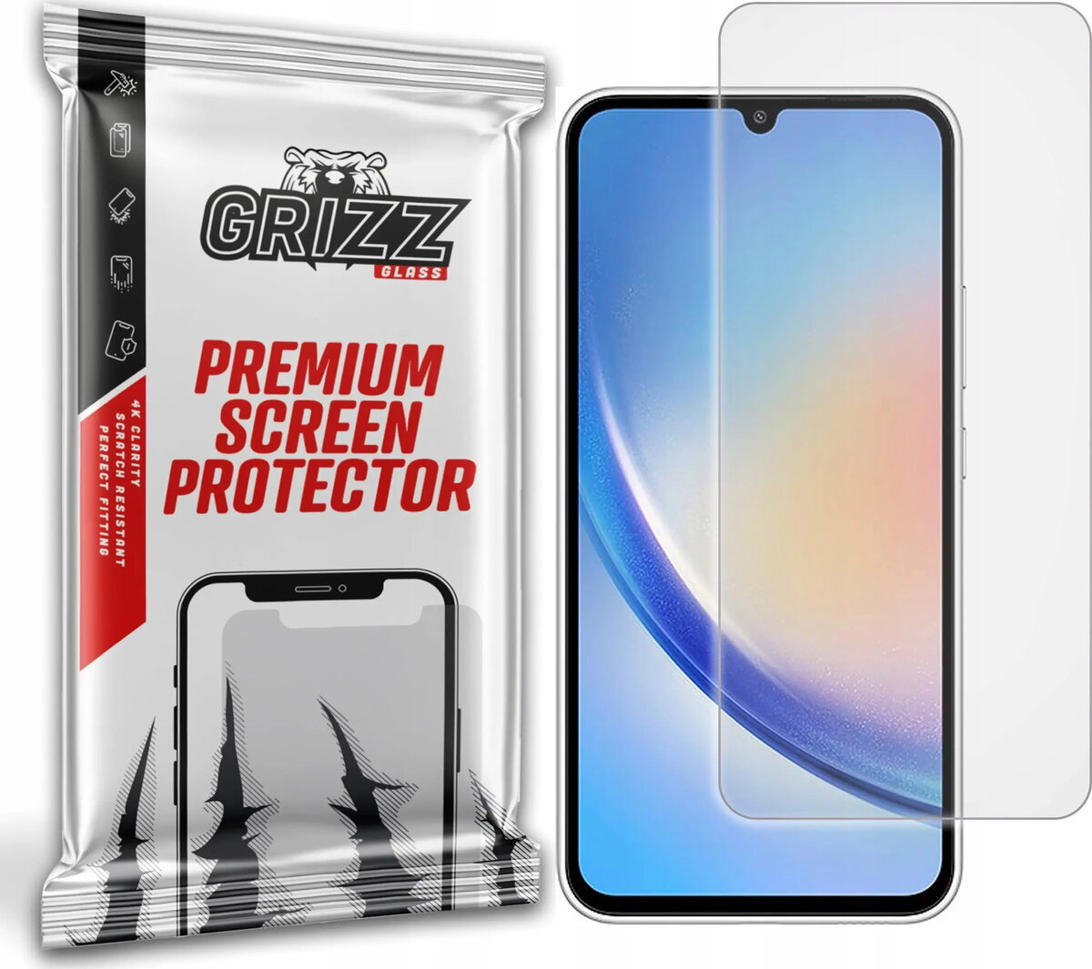 Ekrāna aizsargplēve GrizzGlass PaperScreen priekš Samsung