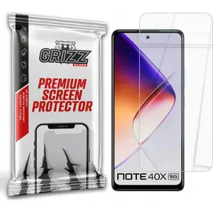 Защитное стекло GrizzGlass HybridGlass для Infinix Note 40X — гибридное защитное покрытие