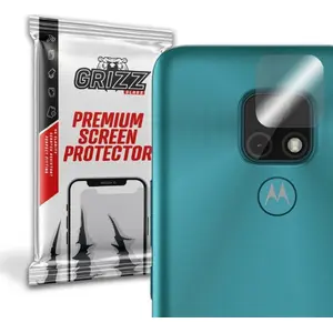 Гибридное защитное стекло для камеры GrizzGlass для Motorola Moto E7 — модель GRZ1295