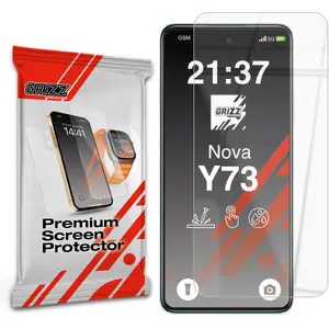 Гибридное защитное стекло GrizzGlass HybridGlass для Huawei Nova Y73 — гибридное термостекло