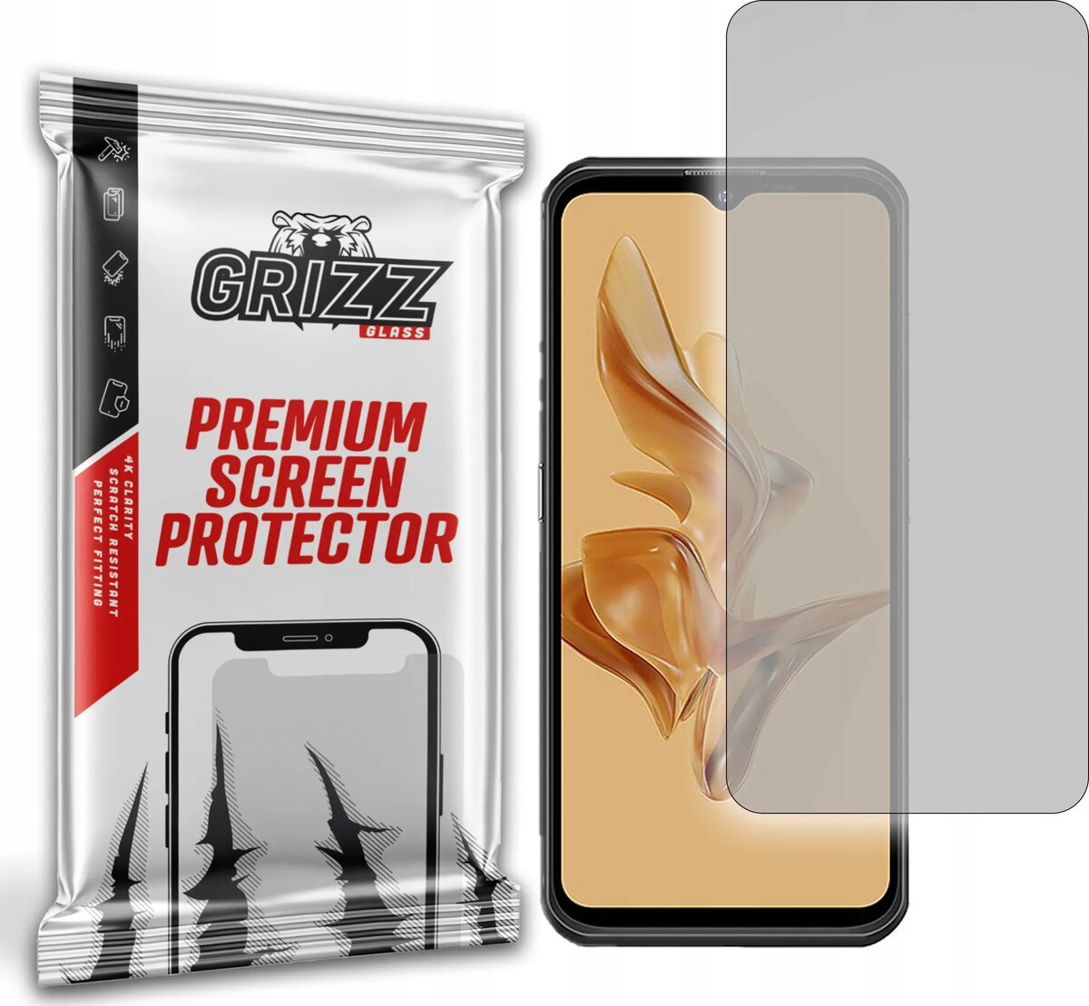 Matēta aizsargplēve GrizzGlass PaperScreen priekš Ulefone