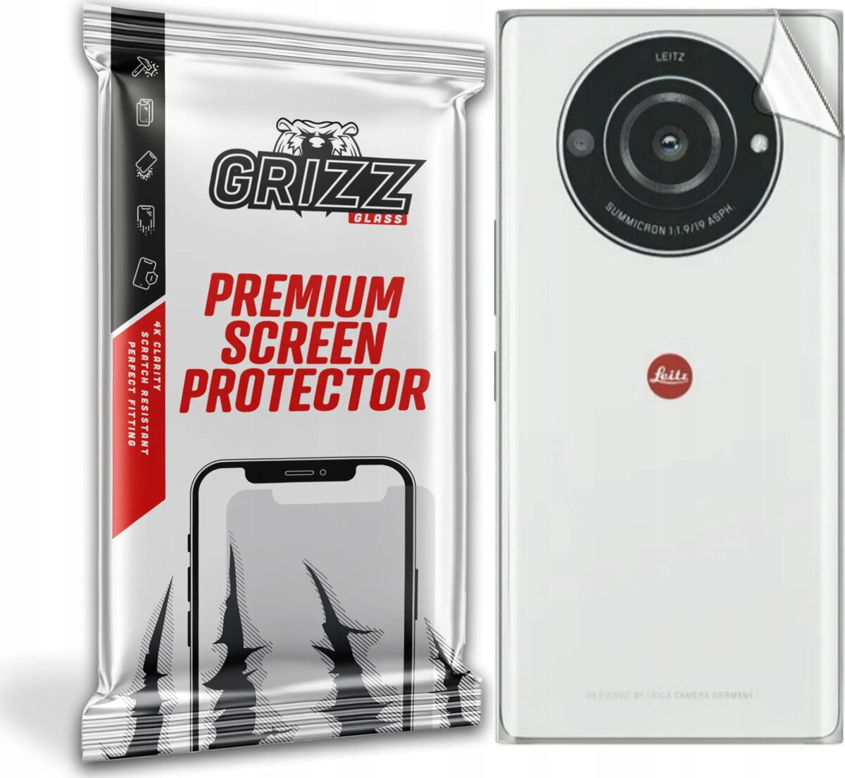 Aizsargvāks GrizzGlass SatinSkin aizmugurei Leica Leitz