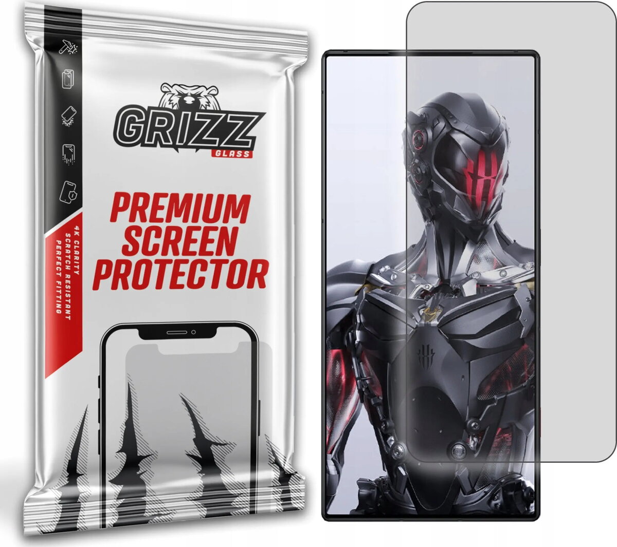 Aizsargstikls GrizzGlass PaperScreen priekš ZTE Nubia