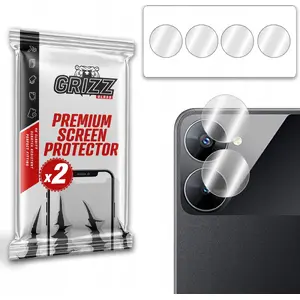 Kameras aizsargstikls GrizzGlass HybridGlass priekš Realme V30 — aizmugurējā objektīva aizsargs