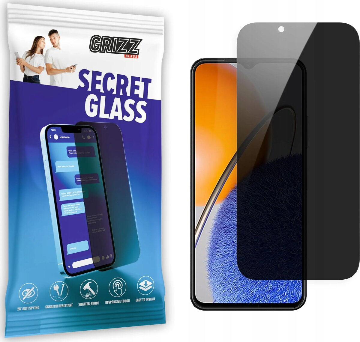 GrizzGlass SecretGlass privātuma rūdīts stikls priekš