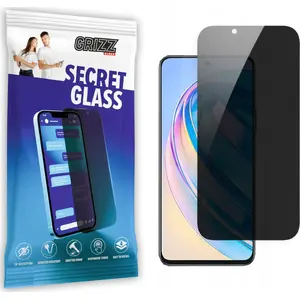Tempered privacy screen protector GrizzGlass SecretGlass for Honor X8 5G