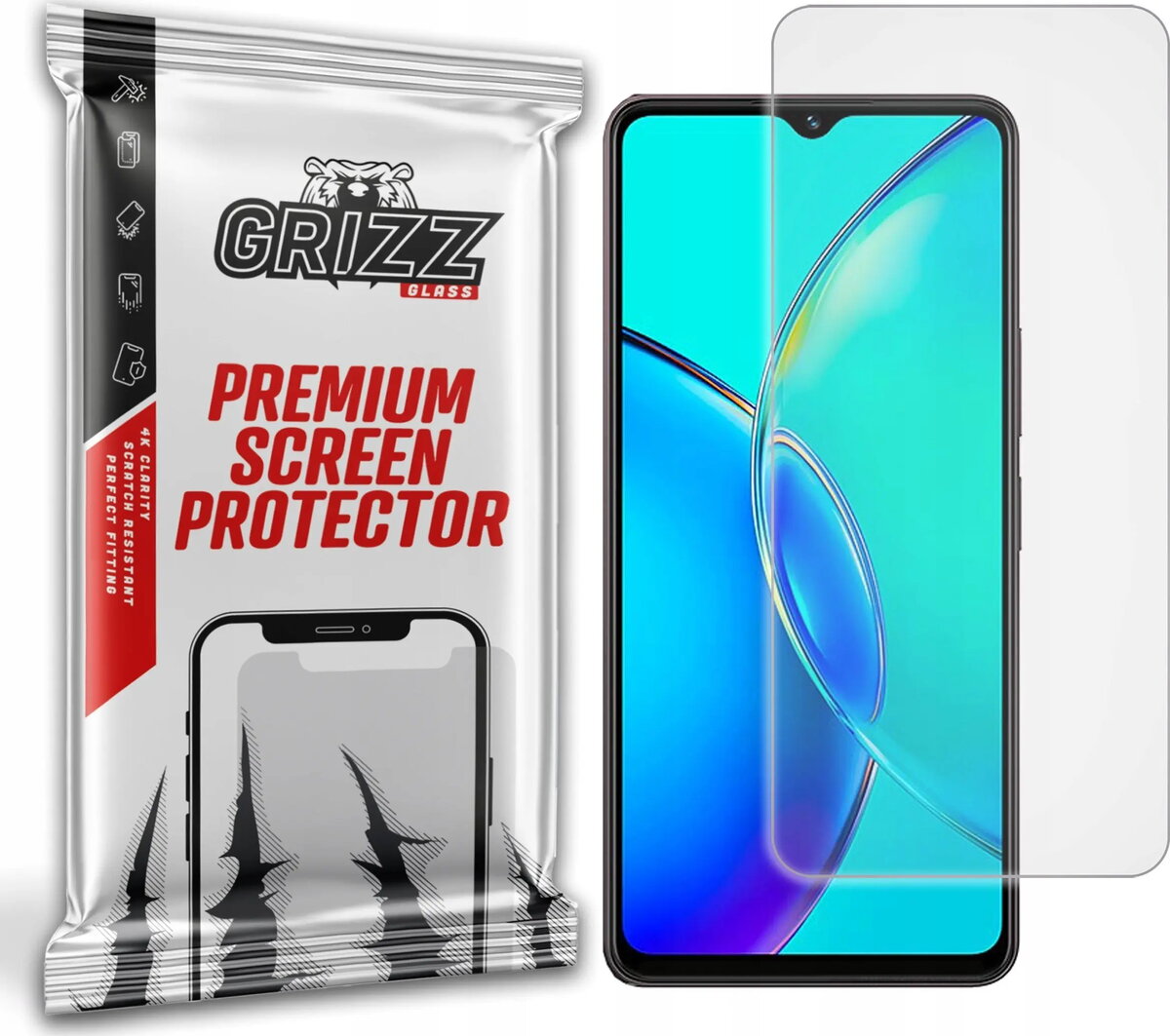 Matēta aizsargplēve GrizzGlass PaperScreen priekš Vivo