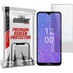 Screen protector GrizzGlass HybridGlass for Nokia C210 — hybrid tempered glass protector